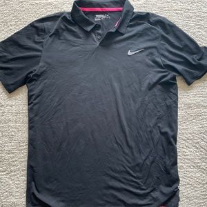 Nike Golf Dri-Fit Golf Polo, Men’s size XL, Black